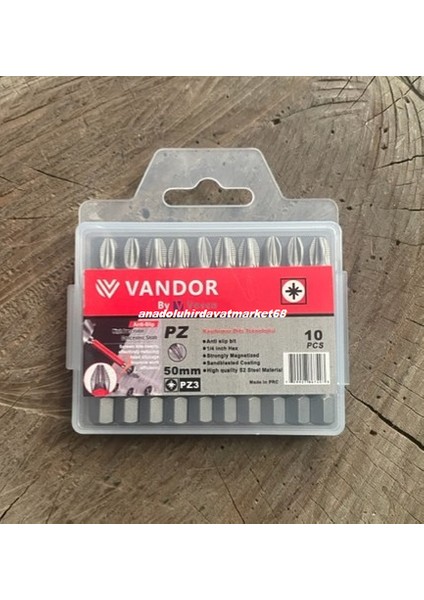 Vnd Pz3 Sunta Vida Sıkma Ucu Pz3 Bits Uç 50MM Cobalt Çelik Uç 10PCS Germany