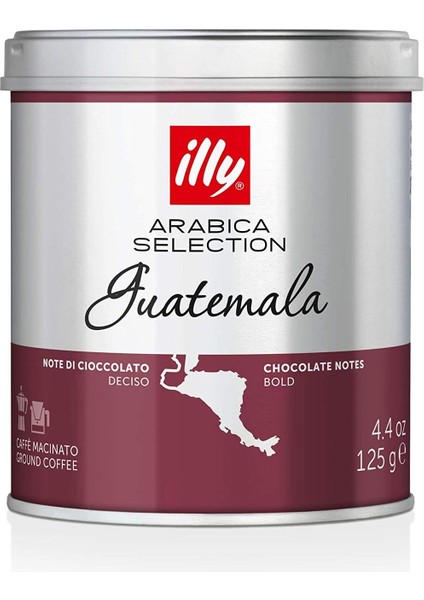 Illy Guatemala Espresso Öğütülmüş Kahve 125GR.