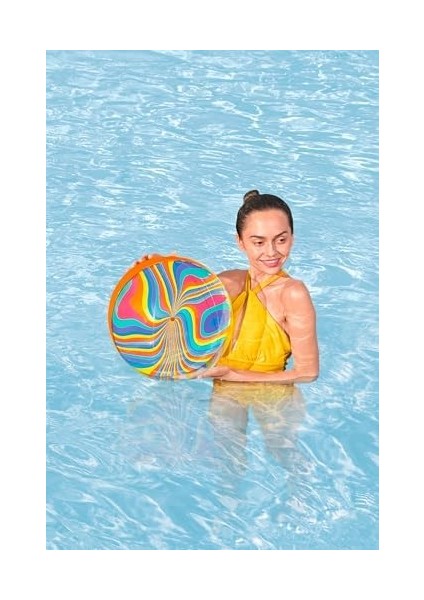 Şişme Plaj Topu, Tie-Dye Tasarım Çocuklar ve Yetişkinler Için Su Topu, 46 cm fiyatları