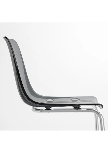 Tobıas Plastik Sandalye Gri Krom Kaplama modelleri