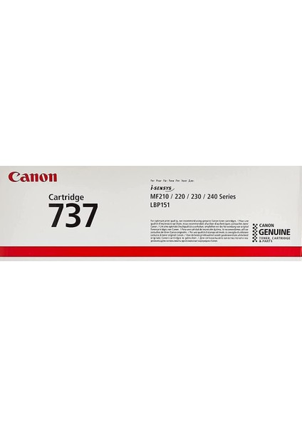 Crg 737 Orijinal Siyah Toner 9435B002