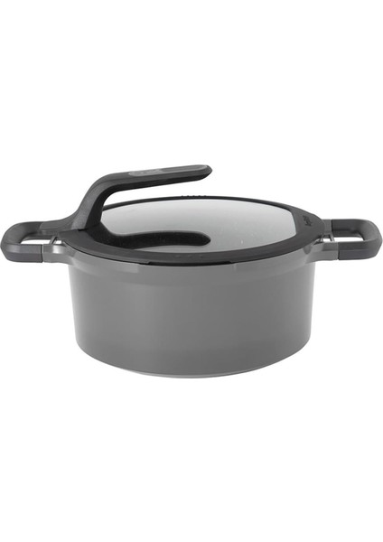 Gem Derin Tencere Gri 28 cm