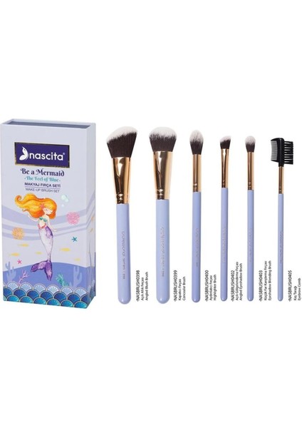 Be A Mermaid Makyaj Fırça Seti - 90