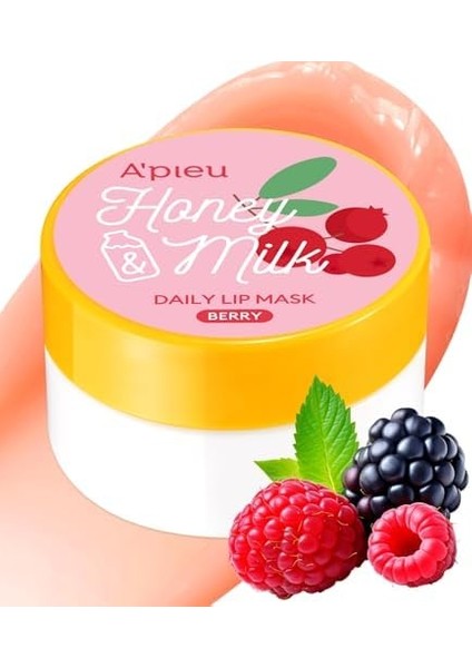A&apos;pıeu Bal ve Süt Özlü Nemlendirici Dudak Maskesi Kırmızı Meyveli, 6 gr fiyatları
