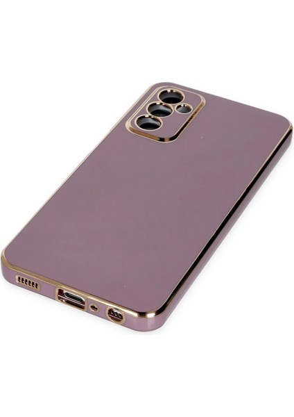 Samsung Galaxy M23 Kılıf Volet Silikon - Mor