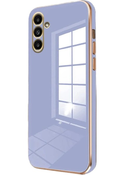 Samsung Galaxy A55 5g Kılıf Volet Silikon - Mavi indirimleri