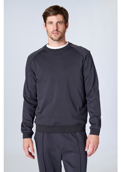 Esw 2916 Bisiklet Yaka Scuba Kumaş Erkek Sweat