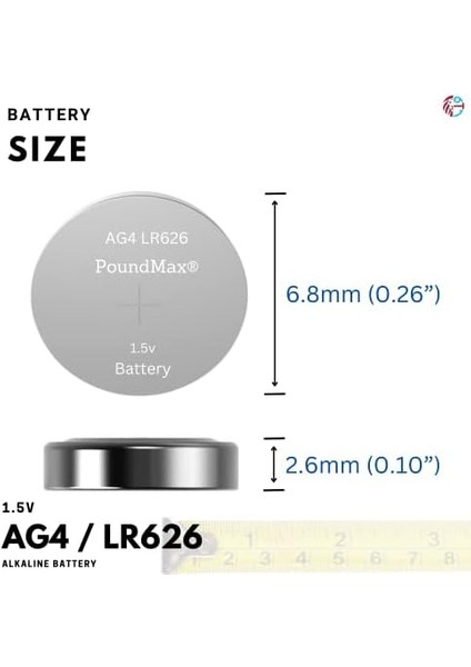 10 Adet Ag4 376 377 SR626 SR626SW LR66 1.5V Düğme Pil, Alkalin Saat Pili, Çocuklara Dayanıklı Ambalaj, Küçük Elektronik Cihazlar Için,ölçüm Cihazları ve Hesap Makineleri fiyatları