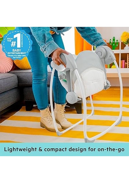 Starts Bebek Salıncağı, Uyarlanabilir Hız, Kumaş Oyuncaklar, Müzik, Çıkarılabilir Oyuncak Barı, 0-9 Ay 3-9 kg (Tuhaf Vahşi) ile Portatif Otomatik 6 Vitesli fiyatları