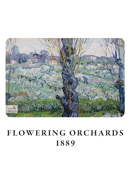 Blooming Series - A5, Van Gogh 4'lü Defter Seti Iı, Çizgisiz, Toplam 256 Sayfa, Her Biri 64 Sayfa, Tel Dikiş, Esnek Kapak, Oval Kenar, Tuval Doku, 60 Gram, Sarı Krem Renk fırsatları