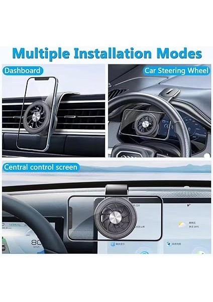 Ayarlanabilir Esnek Şekillenebilen Torpido Üstü Manyetik Araç Içi Telefon Tutucu iphone 11-15 Pro Max Telefon Tutucu Alüminyum Stand N52 Güçlü Mıknatıs Özel Seri Her Araca Her Telefona Uygun Yuvarlak indirimleri