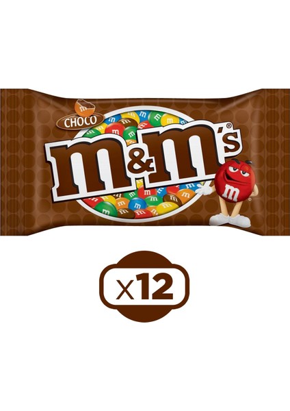 Çikolatalı Draje 45 gr x 12 Adet