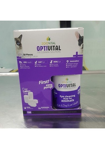 Optival Göz Temizleme Solüsyonu 150 ml