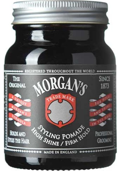 Morgan's Pomade High Shine Firm Hold Styling Pomade -Sert Tutuş, Parlaklık Veren Saç Şekillendirici Pomad (Black Label) 100 gr fiyatları