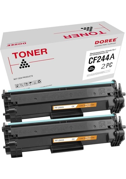 Hp CF244A Için CF244A Toner Değiştirme，hp Laserjet Pro M28W M15W M15A M16A M16W Mfp M28A Mfp M29A Mfp M29W Yazıcı, Çipli 1 Paket Siyah