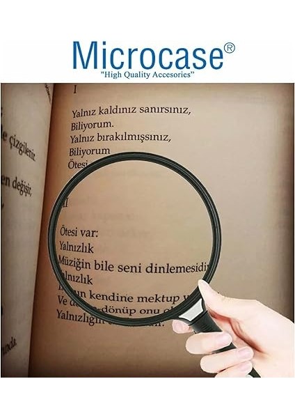 130 mm Çap 2.5 x Büyütme El Tipi Büyüteç - AL2491 fırsatları