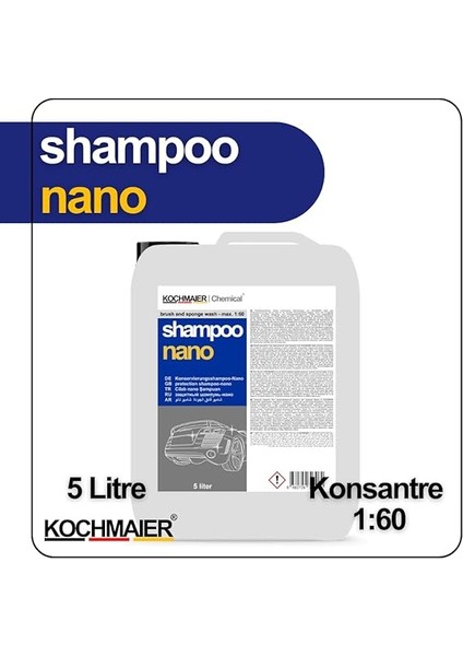 Shampoo Nano Oto Araç Cilalı Kostiksiz Şampuan Temizleyici Kopüklü Snow Foam Yıkama Konsantre 1:60 (5 Litre/kg) fiyatları