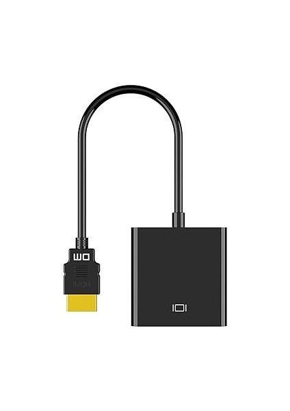 CHB020 HDMI To VGA Dişi Çevirici Adaptör Siyah modelleri