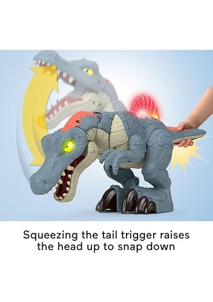 Imaginextnan Jurassic Worldnan Ultra Hızlı Spinosaurusnan fırsatları