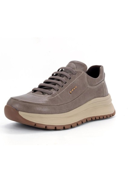 25KA-3795 Lastikli Kadın Günlük Deri Ayakkabı modelleri