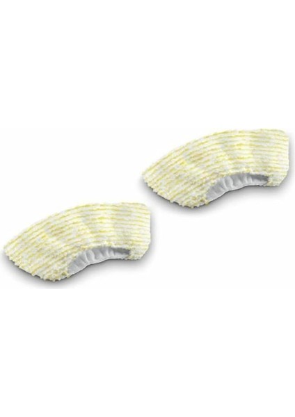 Manuel Nozul Kılıfı Seti, 2 Mikrofiber Kılıf, Kirlerin Giderilmesi ve Toplama Için Ideal Orijinal Karcher Buharlı Temizleyiciler Için