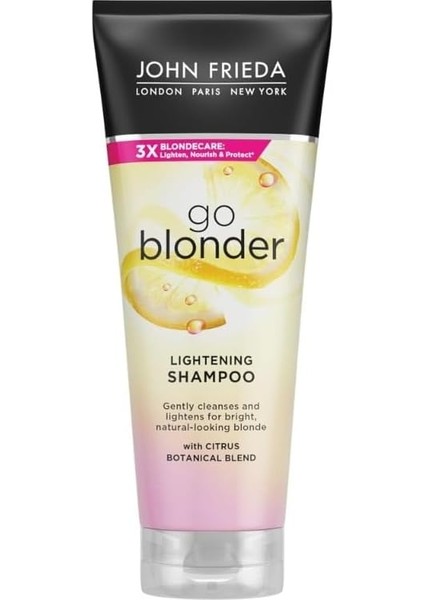 John Frieda Sarı Saçlara Özel Güneş Işıltısı Veren Şampuan 1 Paket (1 x 250 Ml) fiyatları