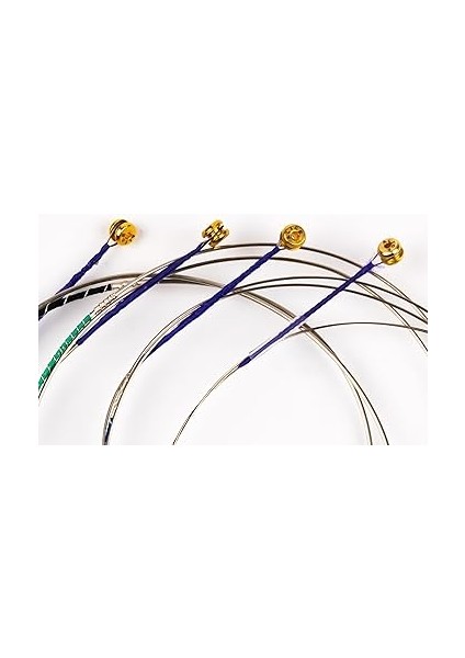 A707 Keman Teli Seti, Kaplama Çelik Düz Tel, Örgülü Çelik Çekirdek, Al-Mg ve Bakır Nikel Sargı modelleri