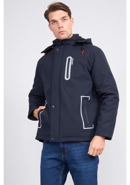 Kagı K26 49010 Lacivert Erkek Soft Shell Mont