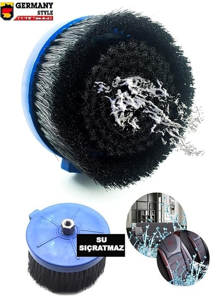 Germany Style Yüksek Kalite Su Sıçratmayan Yumuşak Koltuk Halı Oto Kuaför Yıkama Polisaj Fırçası fiyatları
