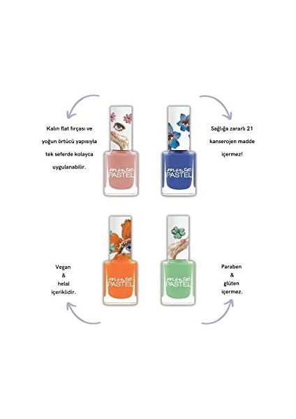 Pastel Muse x Rana Balca Aytekin 4'lü Oje Seti