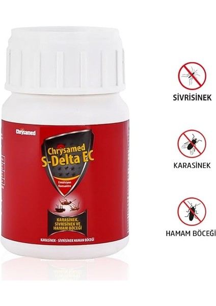 S-Delta Ec Konsantre Böcek Ilacı 50 ml modelleri