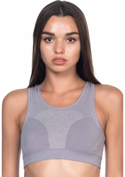 Gri Mı Emay 4026 Double Sporcu Büstiyer