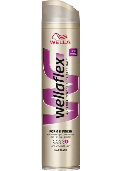 Wella Wellaflex Flexible Ultra Güçlü Tutuş Saç Spreyi 250 Mililitre
