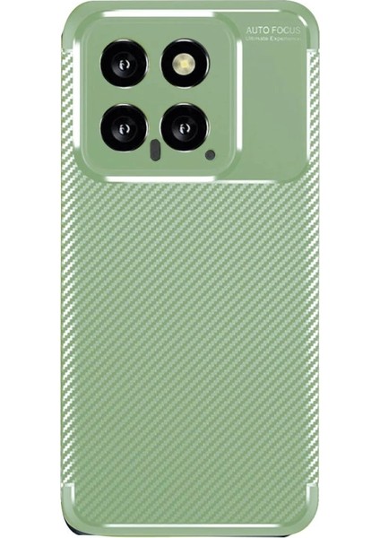 Xiaomi Mi 14T Kılıf Auto Focus Karbon Kapak - Su YEŞILI-(5796) - N548J858-M91548