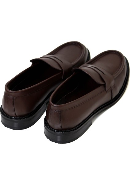 Loafer Ayakkabı Koyu Kahverengi modelleri