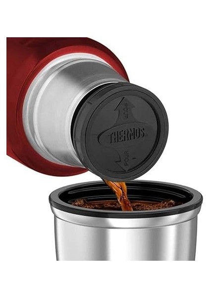 SK2010 Stainless King Large 1.2 Lt Büyük Kırmızı Termos fırsatları