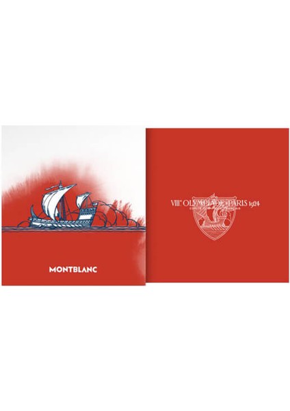 Meisterstück x Olympic Heritage Paris 1924 Kırmızı Mürekkep Şişesi - 50 ml 132952 modelleri