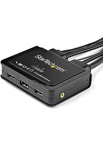 SV211HDUA4K Kvm Switch HDMI (2 Bağlantı Noktası, 1,2 M Kablo, Os Bağımsız, 3,5 mm Ses, USB 4K60 Hz) fiyatları
