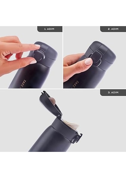 Skyfall Çelik Sızdırmaz Termos 500 ml Siyah modelleri