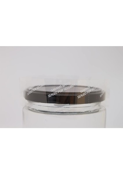 Market Standart Kavanoz Güvenlik Emniyet Bandı 100 Adet, 82-85 mm Ağız Çapına Uygun, 137X30 mm Boyut, Baskılı modelleri