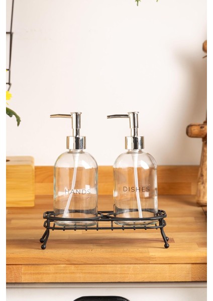 2 Li Sıvı Sabunluk Siyah