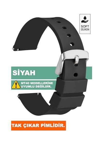 Tcl MT42 MT42X MT43 MT46 Saat Uyumlu Silikon Saat Kordonu Kayışı Mn-4 modelleri