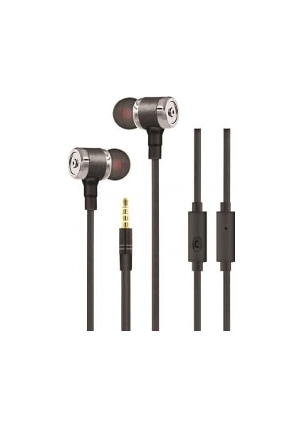 PA200 Prosilence Kulak Içi Kulaklık – Mikrofonlu, Fiber Kablolu, Gürültü Engelleme, Tüm Cihazlarla Uyumlu