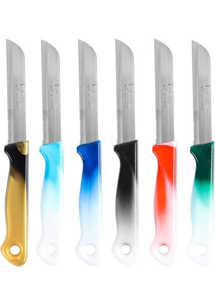 Rostfrei Solingen 6’lı Renk Geçişli Meyve Bıçağı, 6'lı Meyve Bıçağı