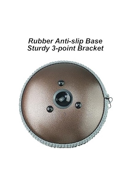 Inç Çelik El Davulu, 15 Nota D Taşu Handpan Davulu, Mezikikal Ölçekli Veya Meditason Eklencsi ile Karbon Çelik Tank (13 Inç) fiyatları