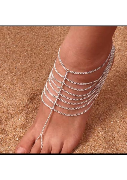 Zarif Zincirli Halhal ile Şıklığınızı Tamamlayın