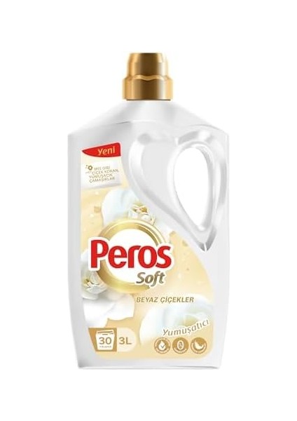 Peros Yumuşatıcı Beyaz Çiçekler 3000 ml modelleri