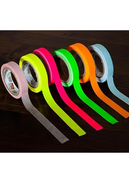 Yapışkanlı Not Yazma Bandı (6 Renkli) modelleri