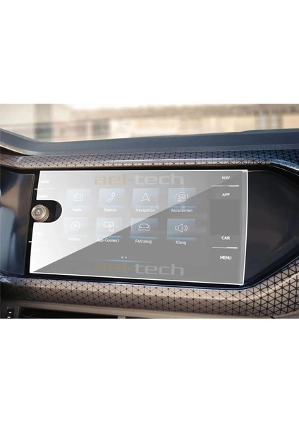 Volkswagen Makyajlı Taigo 8 Inç Tek Tuşlu Navigasyon Uyumlu Nano Ekran Koruyucu 2024