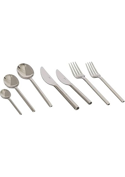 8100 84 Parça 12 Kişilik Çatal Kaşık Bıçak Seti Kutulu modelleri